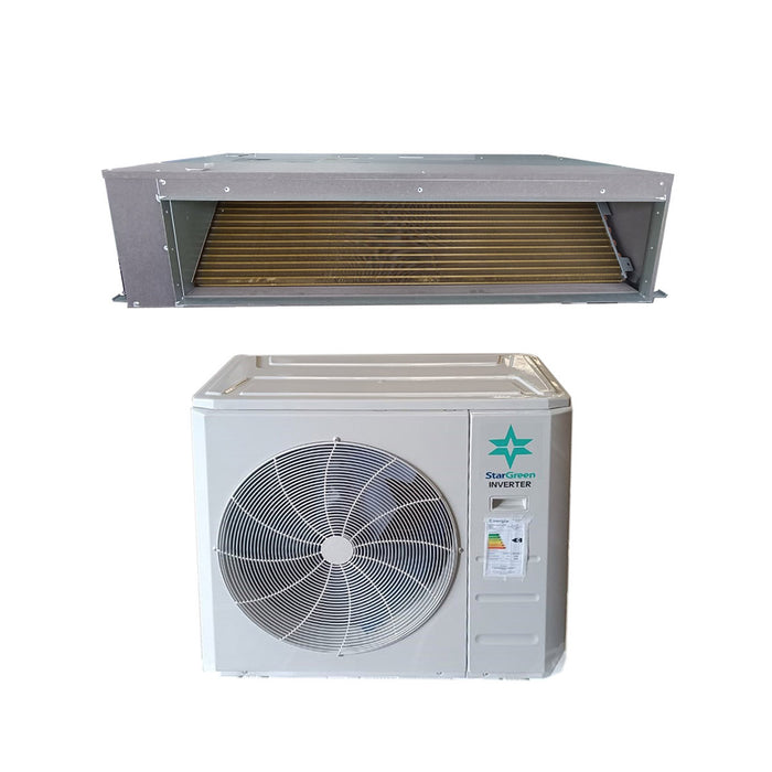 Aire Split 36Mbtu D/Horizontal Fancoil 220V/1F R410 Csoti-36Ab-M Inverter StarGreen