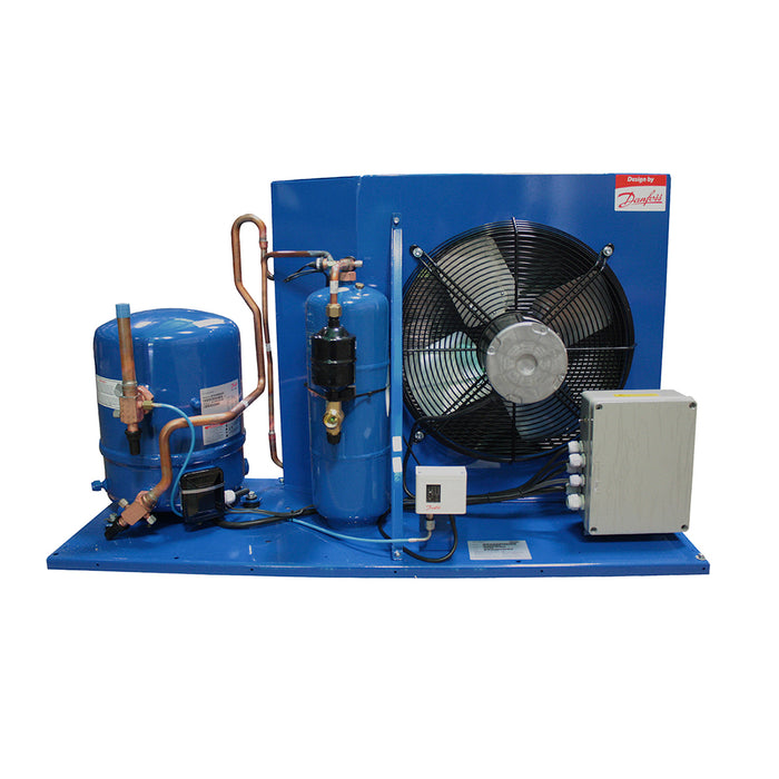 Unidad Cond. 2.5Hp Herm. R22/R134/R404/R507 A-M-B 220V/3F Op-Hjz028D20Q Danfoss