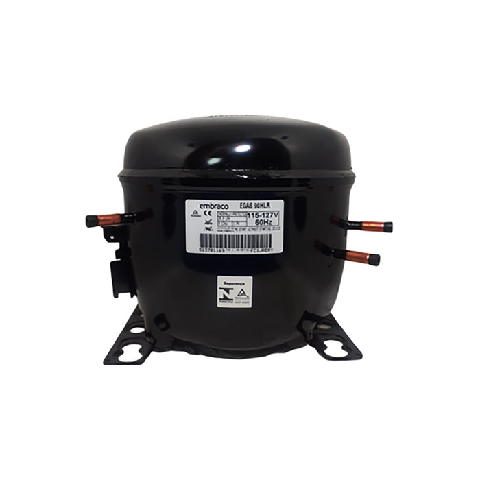 Compresor Ref 1/3Hp Baja 3T 110V Em-Egas90 90Hrl Embraco