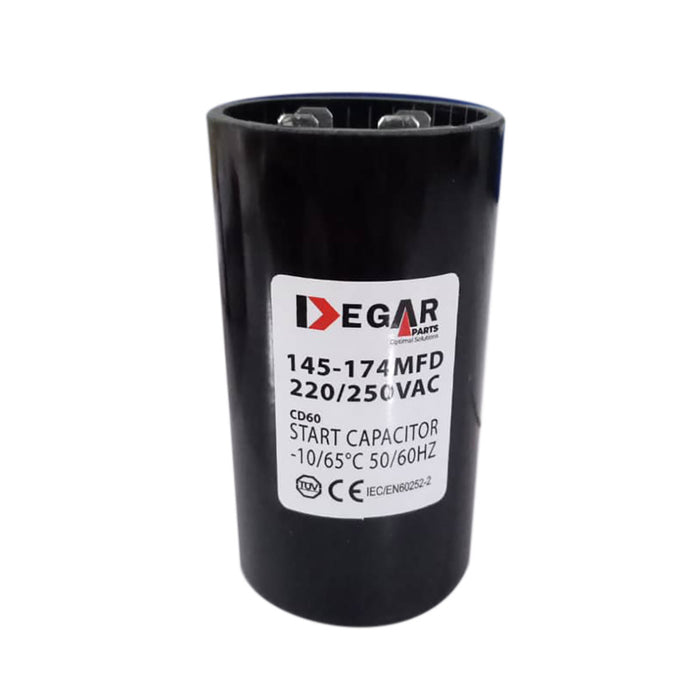 Capacitor De Arranque 145-175 Mfd 220Vac