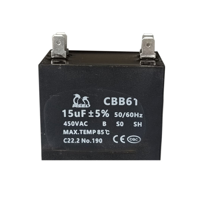Capacitor De Marcha 15Mfd 450Vac