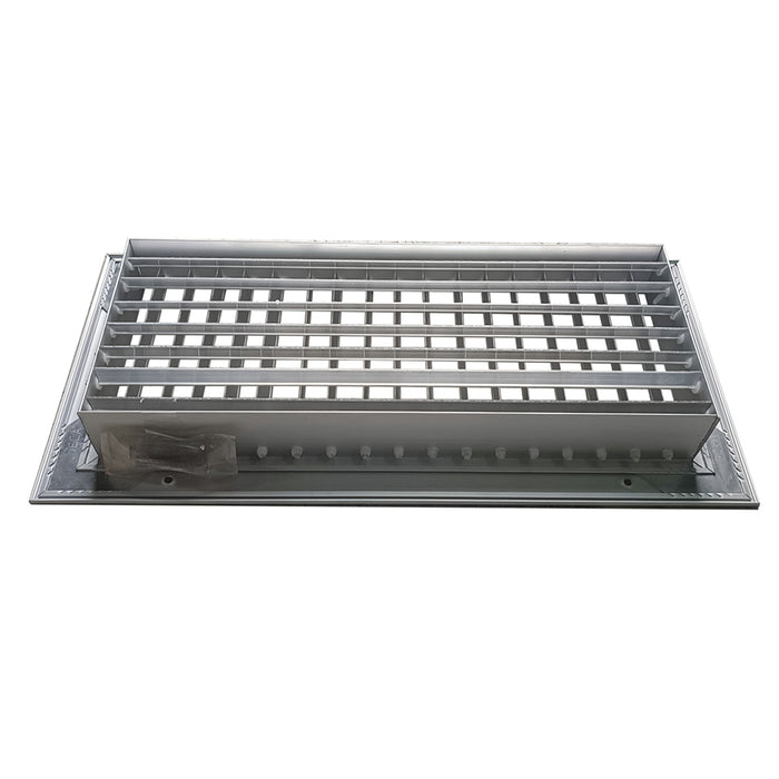 Rejilla Suministro 18"X4 " Doble Def. S/C