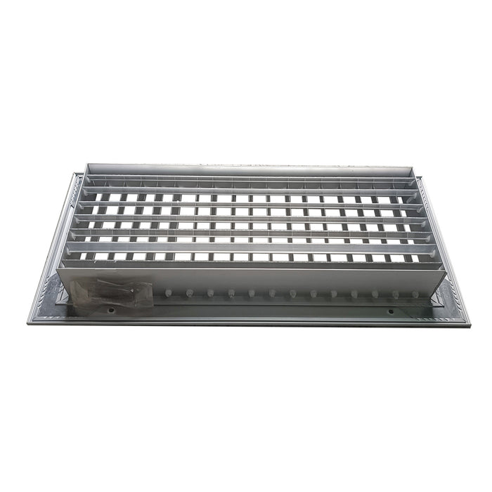 Rejilla Suministro 20"X 6" Doble Def. S/C