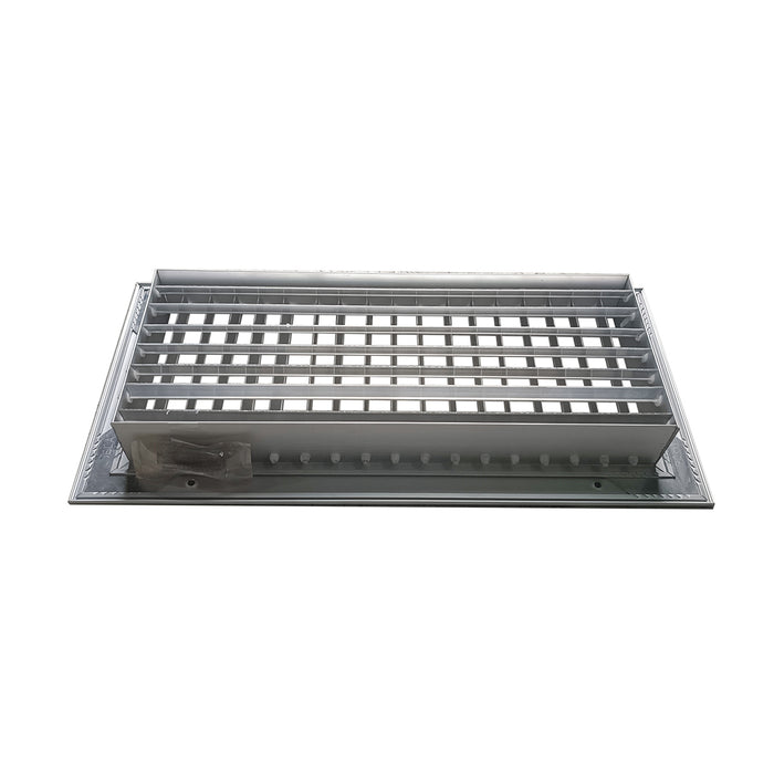 Rejilla Suministro 20"X 8" Doble Def. C/C