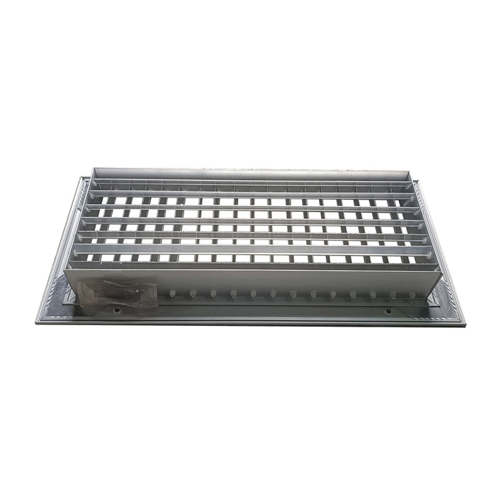 Rejilla Suministro 22"X 4" Doble Def. S/C