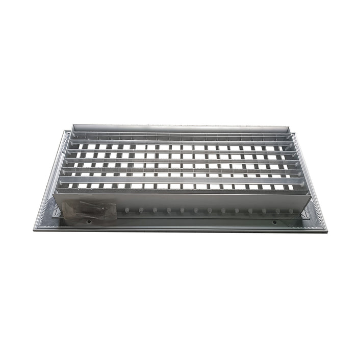 Rejilla Suministro 24"X12" Doble Def. S/C