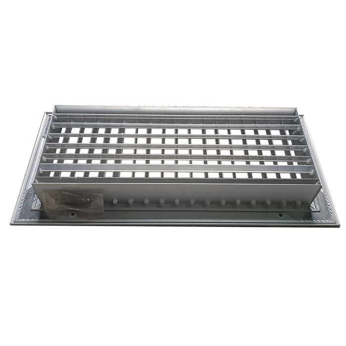 Rejilla Suministro 26"X 8" Doble Def. S/C