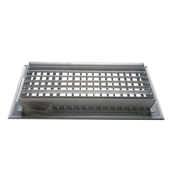 Rejilla Suministro 30"X 8" Doble Def. C/C