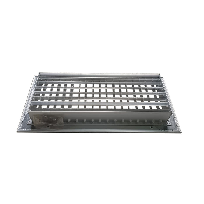 Rejilla Suministro 30"X 10" Doble Def. S/C