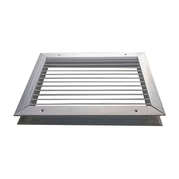 Romanilla De Puerta 14"X 8" En Aluminio