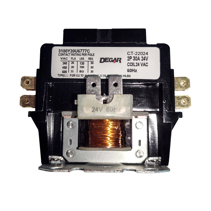 Contactor E 2X30Ax24V Gcpd-2-30-024 Degar