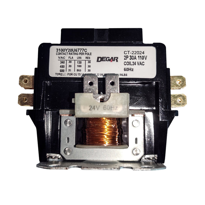 Contactor F 2X30Ax110V Gcpd-2-30-110 Degar