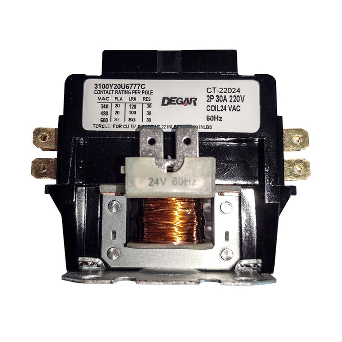 Contactor F 2X30Ax208V Gcpd-2-30-220 Degar