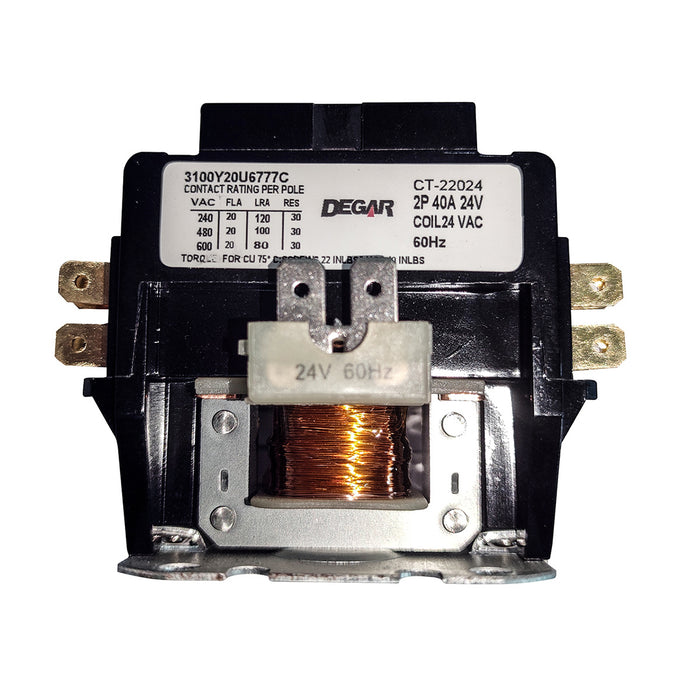 Contactor G 2X40Ax24V Gcpd-2-40-024 Degar