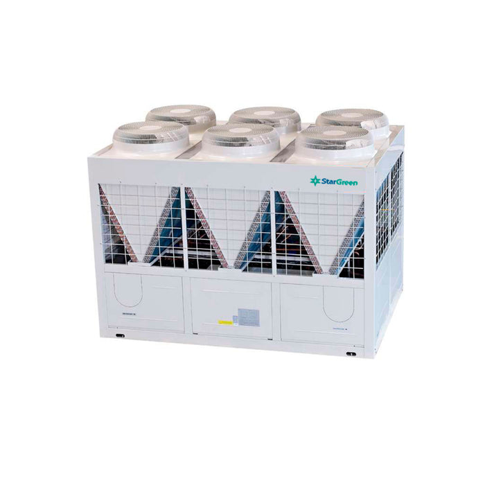 CHILLER ENFRIADO POR AIRE 34TON COMPRESOR SCROLL DANFOSS R410A 220V/3F BASE ANTIVIBRATORIAS MGBT-F120W/DN1 STARGREEN