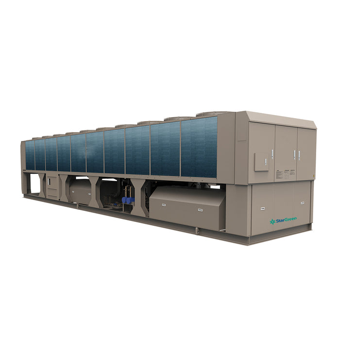 CHILLER ENFRIADO POR AIRE 205TON COMPRESOR DE TORNILLO  R134A  440V/3F BASE ANTIVIBRATORIAS SCAF205HV STARGREEN