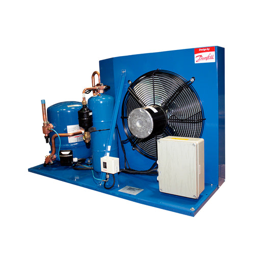 Unidad Cond. 2.5Hp Herm. R22/R134/R404/R507 A-M-B 220V/3F Op-Hjz028D32Q Danfoss