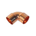 Codo Soldable De Cobre 1/4" 90°
