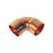 CODO SOLDABLE DE COBRE 3/4" 90°