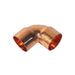 Codo Soldable De Cobre 2 1/8" 90°