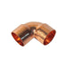Codo Soldable De Cobre 2 5/8" 90°