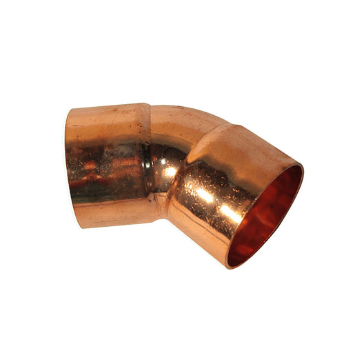 Codo Soldable De Cobre 3/4" 45°