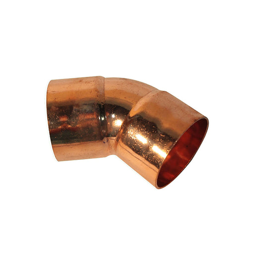 Codo Soldable De Cobre 1 3/8" 45°