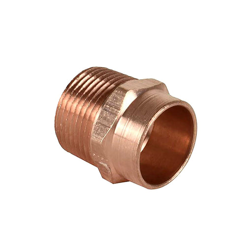 ADAPTADOR COBRE MACHO 1/2" MPT x 5/8" ODF