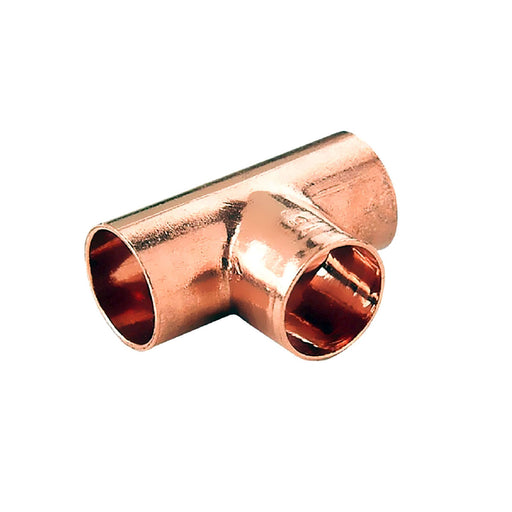 Te Soldable De Cobre 3/8"