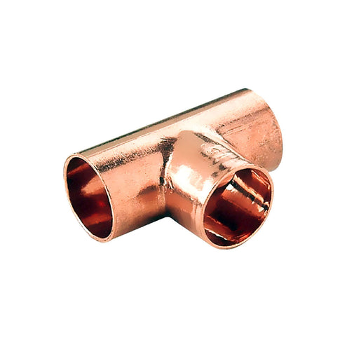 Te Soldable De Cobre 5/8"