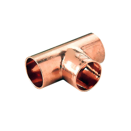 Te Soldable De Cobre 3/4"