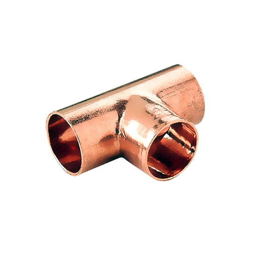 Te Soldable De Cobre 1-3/8"