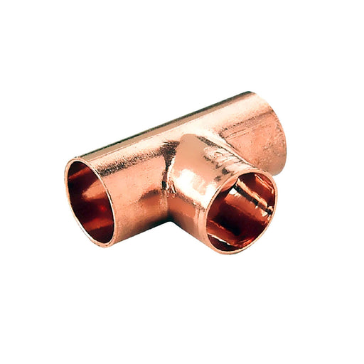 Te Soldable De Cobre 1-5/8"