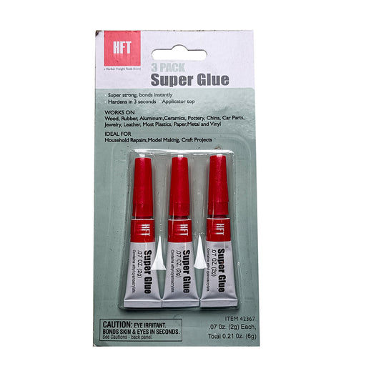 Super Pegamento Instantaneo 3 Pack Super Glue