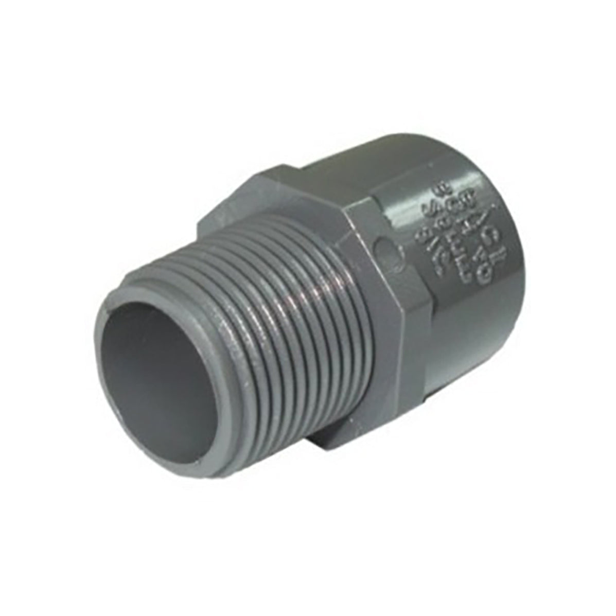 Adapter Macho Adaptador Macho Pvc 1/2