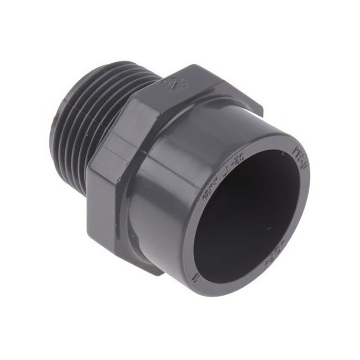 Adaptador Macho PVC 3/4'' - Conector de Drenaje Resistente y Duradero