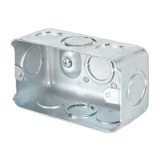 Cajetin Metalico Electricidad 2X4X1/2"X3/4"