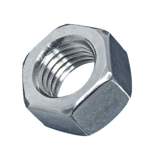 Tuerca Hexagonal Galvanizada 1/4" Paq. 10Pzas