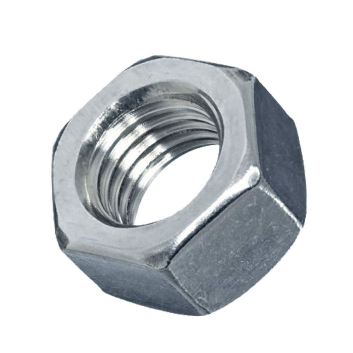 TUERCA HEXAGONAL GALVANIZADA 1/4" PAQ. 10PZAS