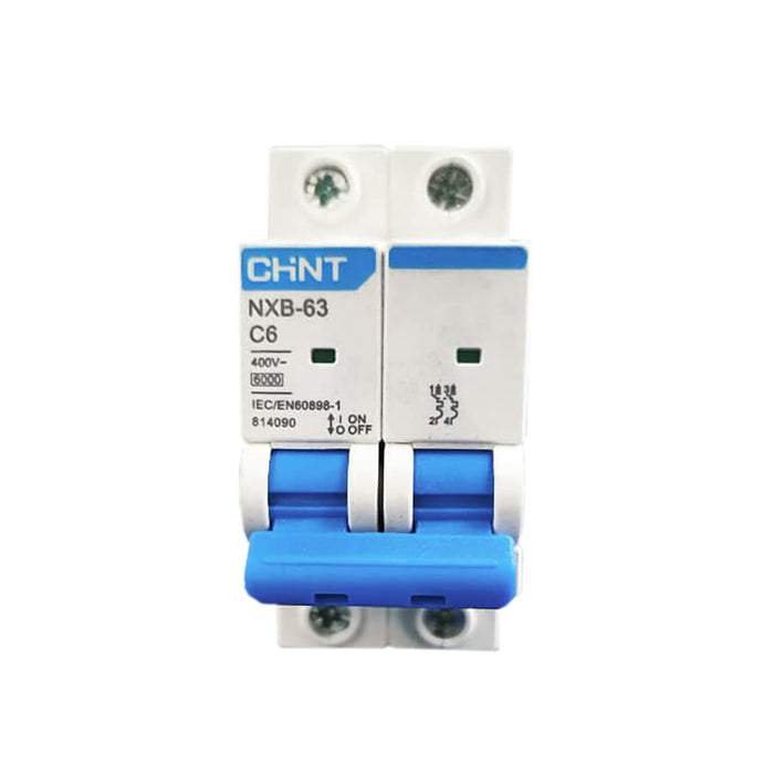 Breaker Termomagnetico 2X6Amp