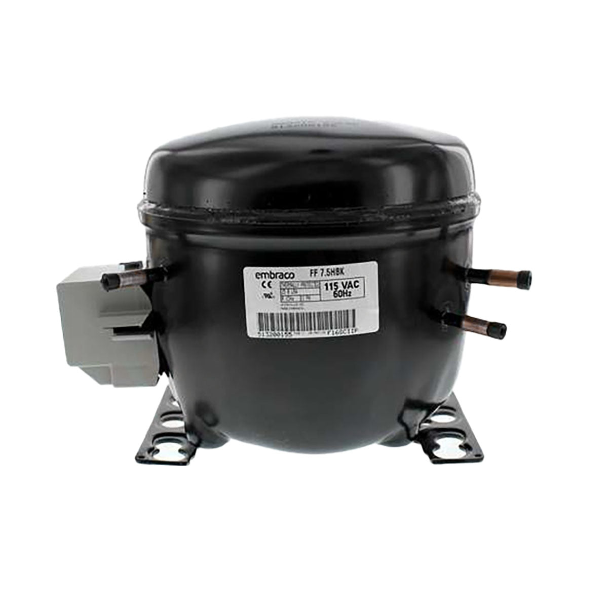 Compresor Ref 1/4Hp+ R134 3T 110V Emr80Hlr Embraco — CLIDAIR
