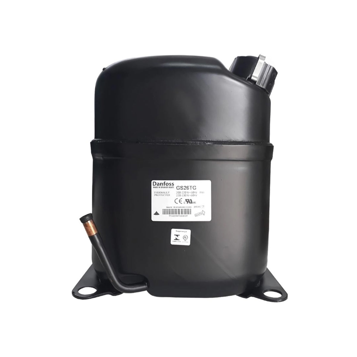 Compresor Ref 3/4Hp R134 A-M 220V/1F Gs26Tg Danfoss — CLIDAIR