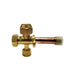 Valvula Servicio Minisplit Recta 7/8" Sae 7/8"Odf R410