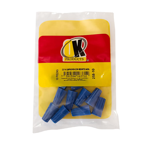 Capuchon Azul 16-14 N* 258 (Blister) Coninca