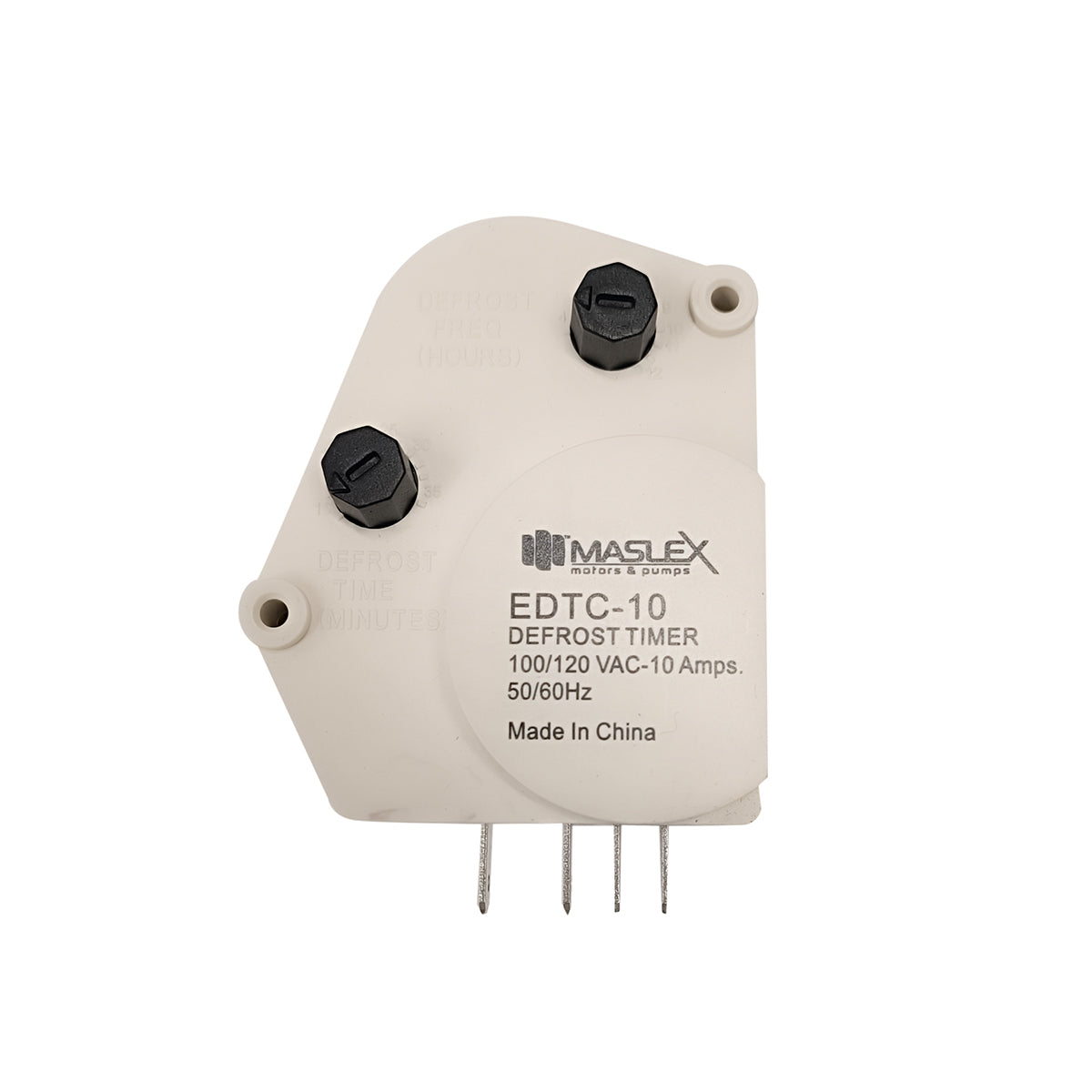 Defrost Timer Pin Timer Defrost Plastico Ajust. 4-12 Hr/10-35Min Pin2143 Gen — CLIDAIR