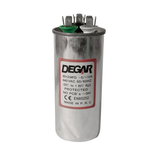 Capacitor De Marcha 40+5Mfd 370Vac