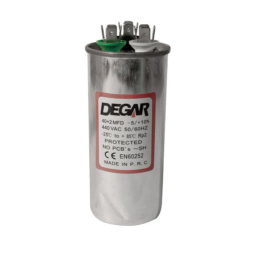 CAPACITOR DE MARCHA 40+2 MFD 440VAC