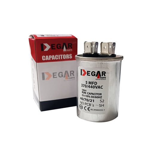 Capacitor De Marcha 5Mfd 370/440Vac