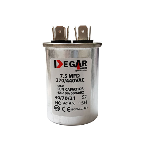 CAPACITOR DE MARCHA 7.5MFD 370/440VAC GEN