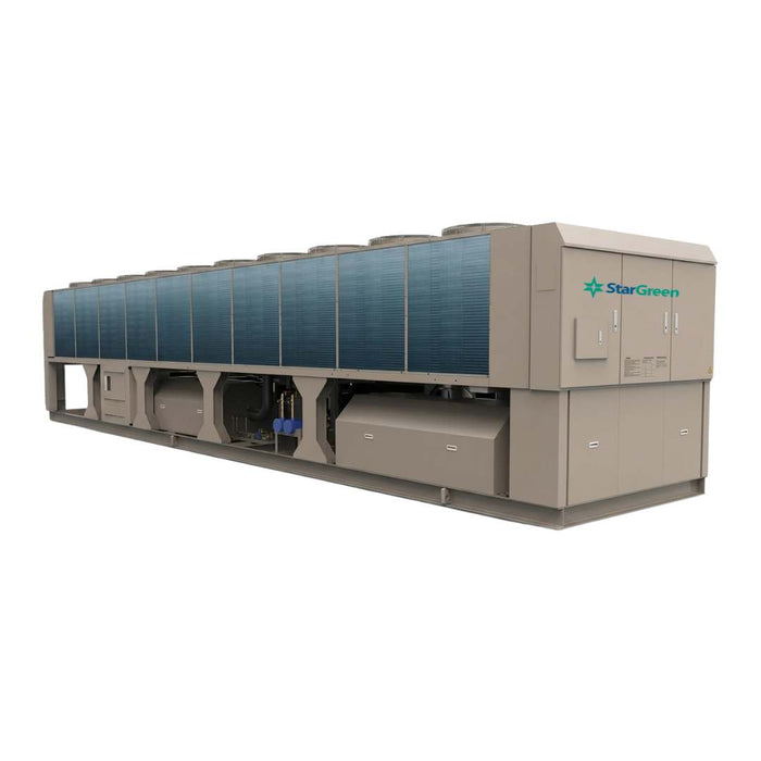CHILLER ENFRIADO POR AIRE 410TON COMPRESOR DE TORNILLO INVERTER R134A 460V/3F  SCAF410HVD STARGREEN